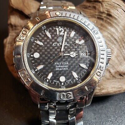 RARE CYMA Navy Star Professional Divers Watch “Swiss Made RARE CYMA Navy Star Professional Divers Watch “Swiss Made