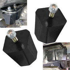 9.9136G Universal 2” Tall Bump Stop Set For Overload Spring, Leaf Spring,Axles