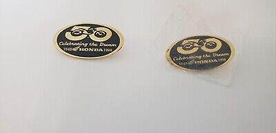 HONDA MOTORCYCLES CELEBRATING THE DREAM 50TH ANNIVERSARY PIN HONDA MOTORCYCLES CELEBRATING THE DREAM 50TH ANNIVERSARY PIN