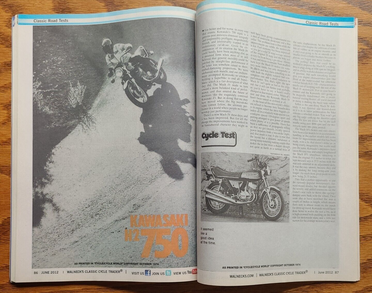 Walnecks Classic Cycle Trader Magazine June 2012 Japanese