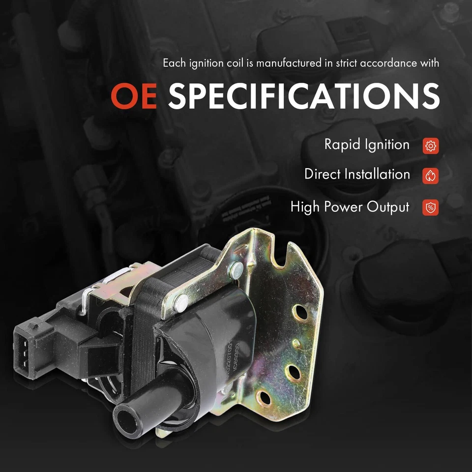 1 катушка зажигания для указателя грузовика Volkswagen 1999-2004 3 контакта 1998-2004 - Изображение 2 из 4