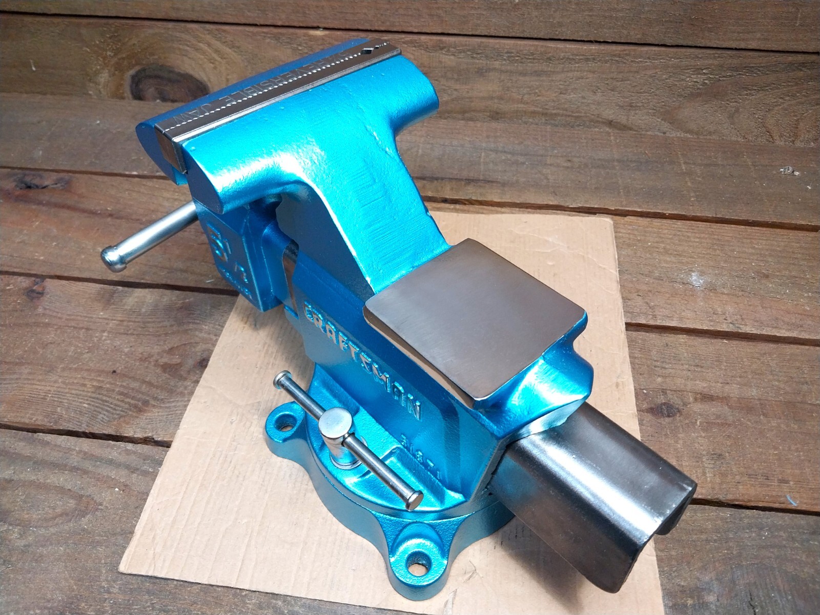 Vintage 5 1/2" Craftsman 51871 Bench Vise. Restored. Made In USA eBay