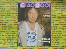 rivista CIAO 2001 2/1990 Neil Young Henry Rollins Jannacci Paoli Resident No cd