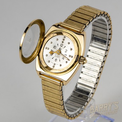 Vintage Automatic 14k Gold AFB De Luxe Braille Watch | eBay display picture 1