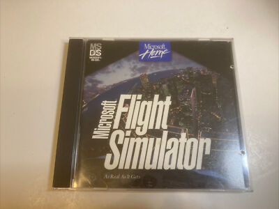 Microsoft Flight Simulator 1995 (MS-DOS) CD-ROM