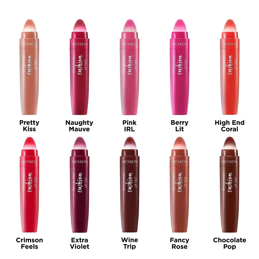 Revlon Kiss Cushion Lip Tint Lip Color Lipcolor Lipstick CHOOSE