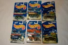 6 still-in-box Vintage HotWheels cars/trucks