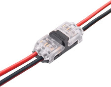 Low Voltage Wire Connectors, 12 Pack Quick Solderless Wire Splice Connector, 2