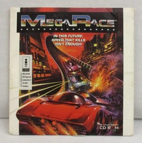 MegaRace 3DO Video Game Disc w/Manual Software Toolworks 1994 Mega Race