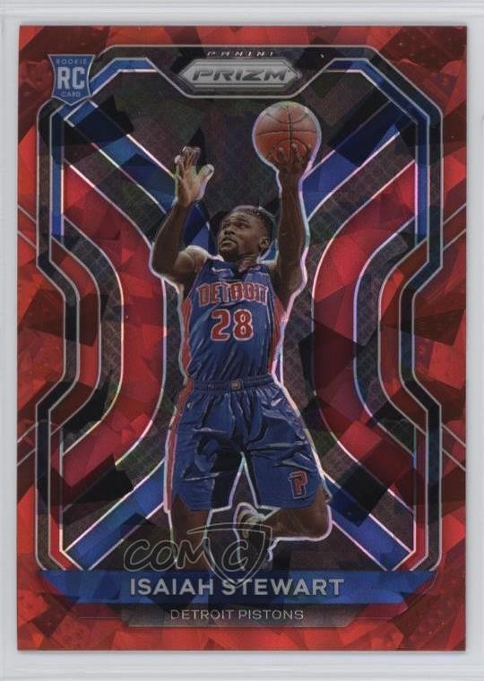 2020-21 Panini Prizm Red Ice Prizm Isaiah Stewart #254 10un