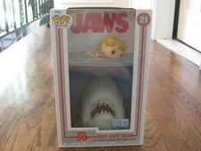 Funko POP! VHS Covers jaws 50th Great White Shark Limited Edition NEW!