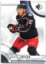 2023-24 SP Hockey #86 David Jiricek Columbus Blue Jackets