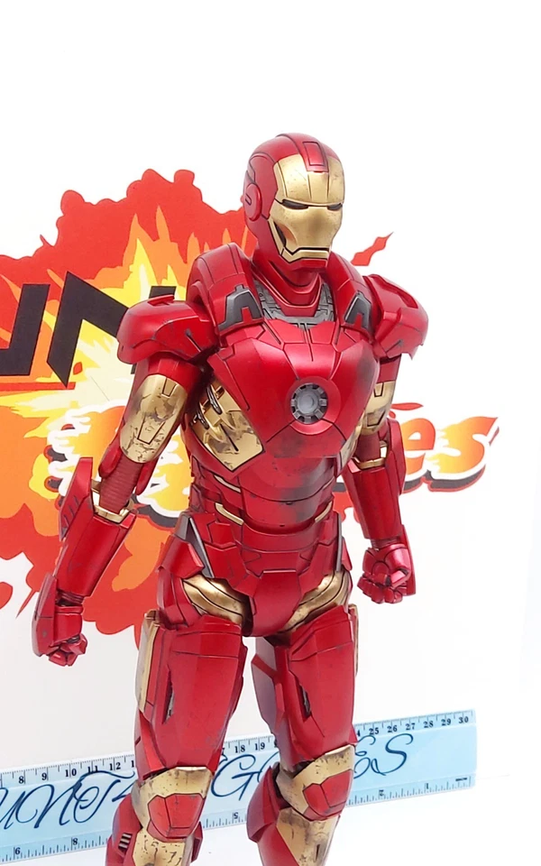 Hot Toys MMS311 Iron Man MK9 1/6 scale 12" loose new action figure only! - Image 4 of 4