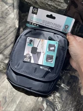 GForce Crossbody Bag Black Small RFID Blocking Travel Bag Purse Pockets Y2K H67