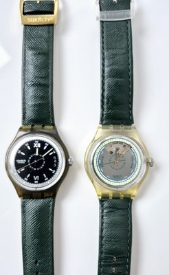 2 x SWATCH AUTOMATIC RAPPONGI und FRANCIOS SAK 100 von 1993 + 1992