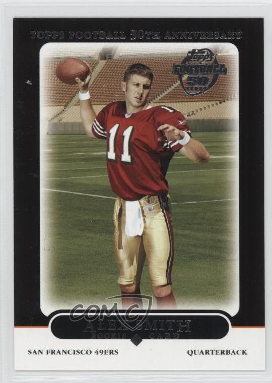2005 Topps Black Alex Smith #435 Rookie RC n7r