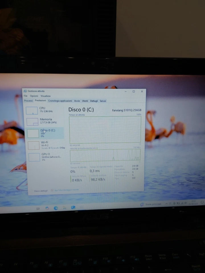 pc portatile asus X53 S W10 Ssd - Immagine 4 di 4