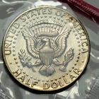 1981 D US 50 Cent Kennedy Half Dollar Coin UNC in Cello from Set