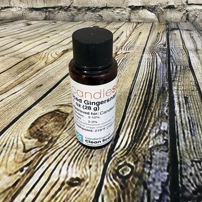 CANDLESCIENCE Fragrance Oil Iced Gingersnap 1 Oz. For Candle & Soap Making
