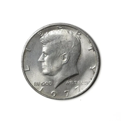 1977 P Kennedy Half Dollar Uncirculated from Mint Set