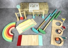 Wonder Wise Good Wood Golf Game For Kids Complete In Box