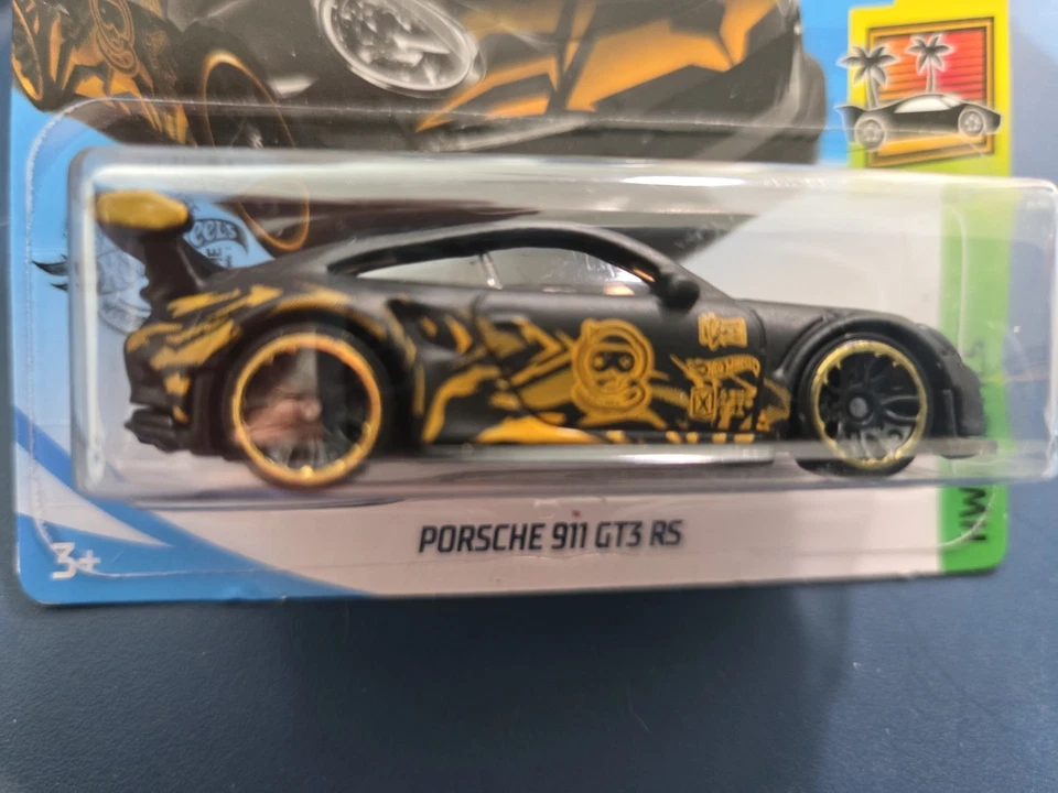 Hot Wheels 2017 HW Exotics — Porsche 911 GT3 R5 — короткая карточка No4/10 - Изображение 2 из 4