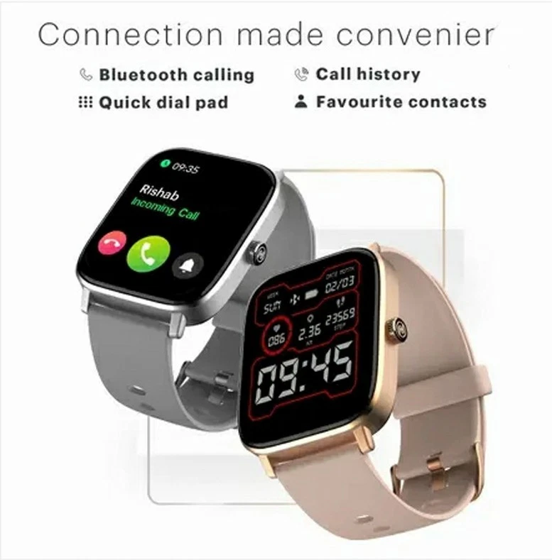 Smartwatch Noise Icon 2 1.8'' Display Bluetooth Calling AI Voice Assistant Biege - Image 3 of 4