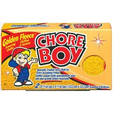 The Spic And Span Company Chore Boy Golden Fleece Scouring Cloth 00217 2CT