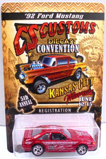 Hot Wheels Cs Customs 92 Mustang Foxbody Real Riders 16 Of 20