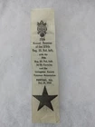 PONTIAC ILLINOIS 129th 39th INFANTRY 3rd CAVALRY GAR CIVIL WAR REUNION RIBBON