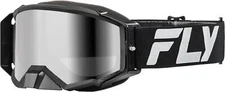 Zone Elite Goggle Black/Silver W/ Silver Mirror/Smoke Lens