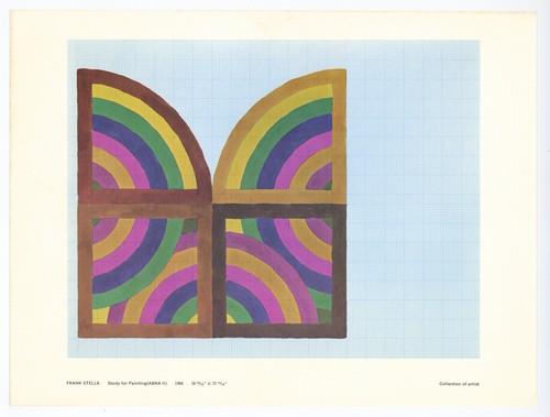 Frank Stella vintage 1968 "Abra II" - Picture 2 of 2