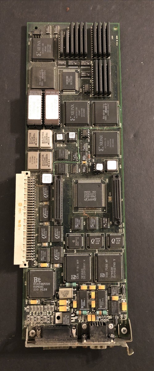 VINTAGE RASTEROPS P.C.B 0002-0299 ReV .B1 SBC-2B1 94V-0 Nubus Card