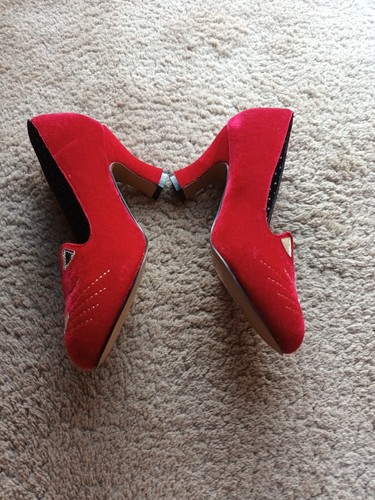 Fabulous and Fun Joe Browns Couture Red Cat Shoes 5 Wide Purrfect (14) NEW Whbox - Imagen 7 de 15
