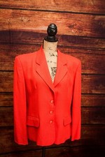 Jones New York Reddish Orange Jacket
