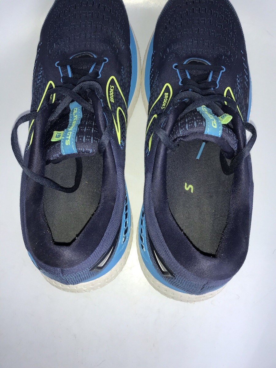 Brooks Glycerin GTS 19 Navy/Blue/Nightlife Running Shoes  display picture 1