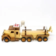 Truck Wine & Whiskey Decanter for Bourbon Scotch - Cenex Truck - Home Bar Decor