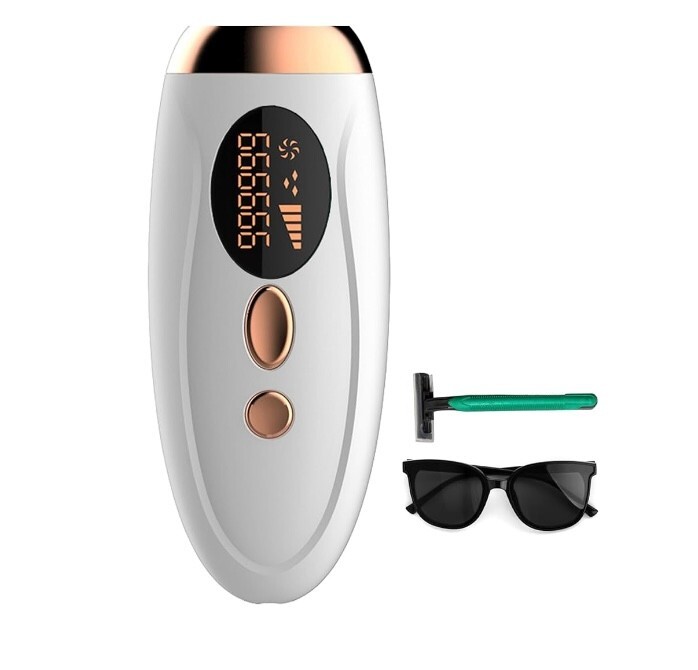 🌊 IPL Hair Removal Device White Rose Gold. Model TMY-002