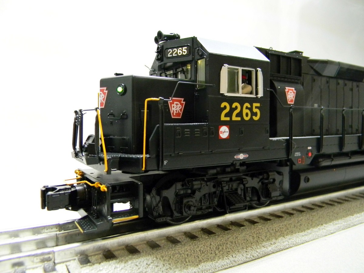 MTH PREMIER PRR GP-35 LOW HOOD DIESEL LOCOMOTIVE #2265 O GAUGE 20