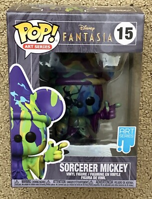 Funko Pop! Sorcerer Mickey 15 Art Series Disney Fantasia 80th