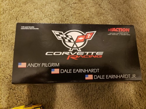 Dale Earnhardt Dale Jr. Andy Pilgrim 2001 Corvette GM Goodwrench #3 1:43 CLEAN - Picture 4 of 9