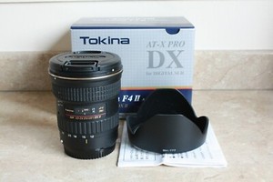 CANON Fit Tokina AT-X PRO 124 12-24mm f/4 DX II Lens for CANON Digital Camera.