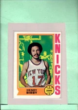 1974-75 Topps #16 Henry Bibby EX/NM Knicks ID:52508