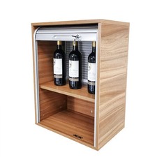 Roll up Door Gun Cabinet Treasure Chest 18X24.8X11.8" Garage Storage Man's Cove