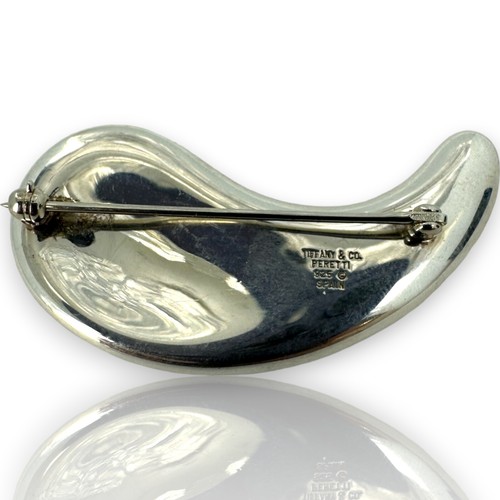 Tiffany & Co Elsa Peretti Sterling Silver 925 Teardrop Brooch Pin - Picture 2 of 3
