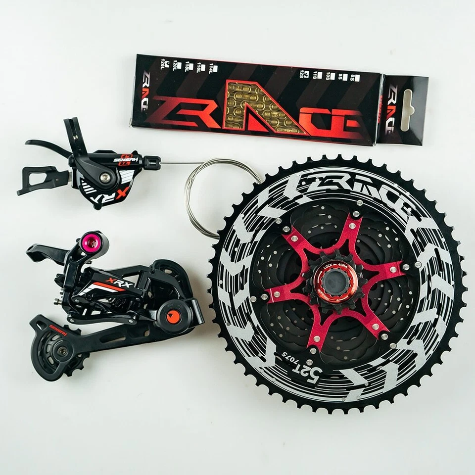 12 Speed Shifter + Rear Derailleur 12s + Cassette 50T 52T / Chainrings / Chains - Image 3 of 4