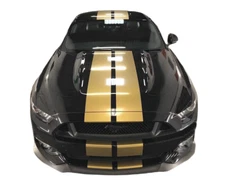 Graphic Racing Stripe Car Sticker Kit For Ford Mustang GT Mondeo Hood Roof Rear