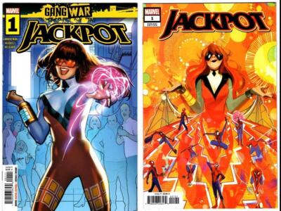 JACKPOT #1 MAIN & VARIANT COVER SET OF 2 MARVEL SPIDER-MAN