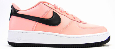 NIKE AIR FORCE 1 LOW GS VALENTINE'S DAY BLEACHED CORAL BQ6980-600 7Y WOMEN'S 8.5