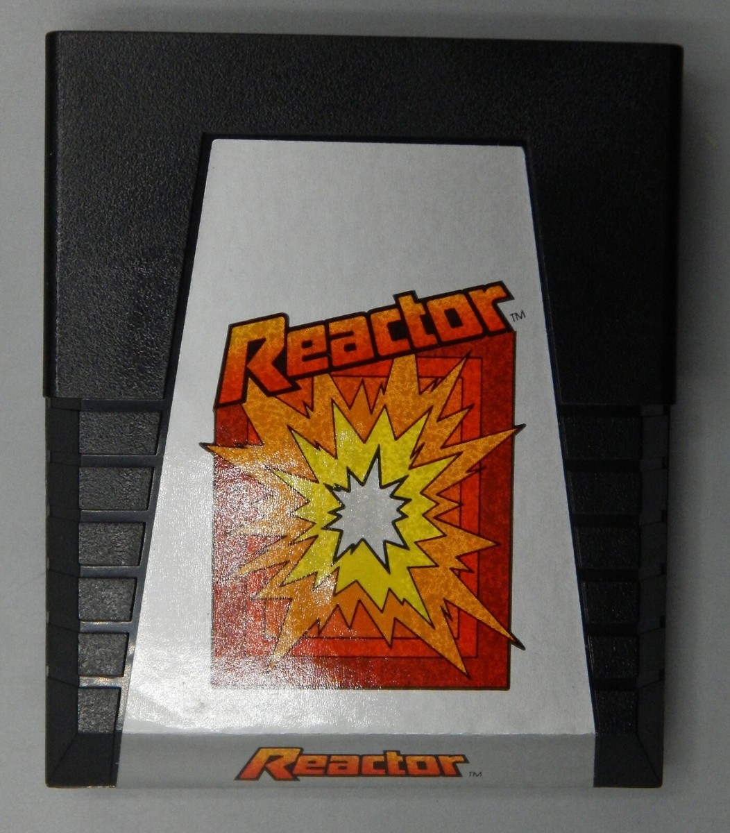 Jeu REACTOR Pour Atari 2600 – Parker, PAL, En Boîte Avec Notice